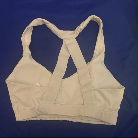 Adidas White Sports Bra - Picture 2 of 3